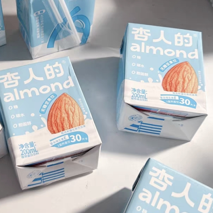 杏人的乳饮料
