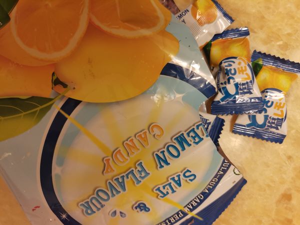 竟有人感到难吃的咸柠檬🍋味糖