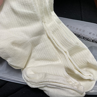 超级好穿透气的纯棉中长袜