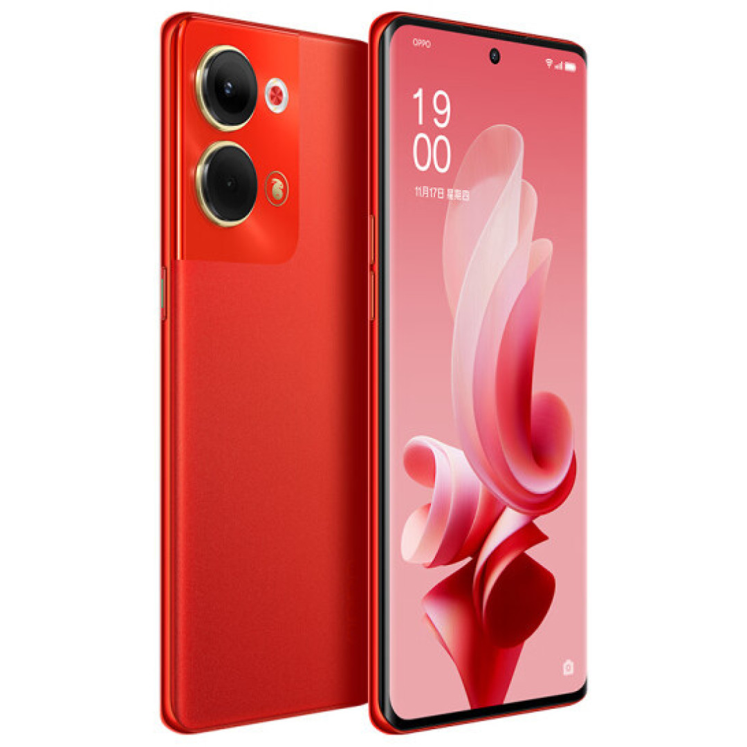OPPO Reno 9 标准版「万事红」配色发售:搭骁龙778G、定制主题
