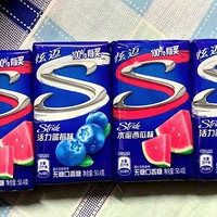 炫迈无糖口香糖28片*4盒西瓜蓝莓