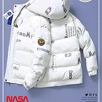 NASA DKGM官方旗舰羽绒服男2022冬季新款男士短款免洗保暖外套