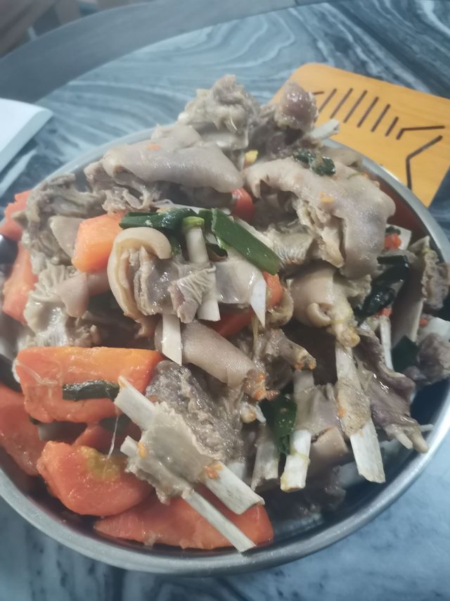 冬日的羊排 分外的暖身
