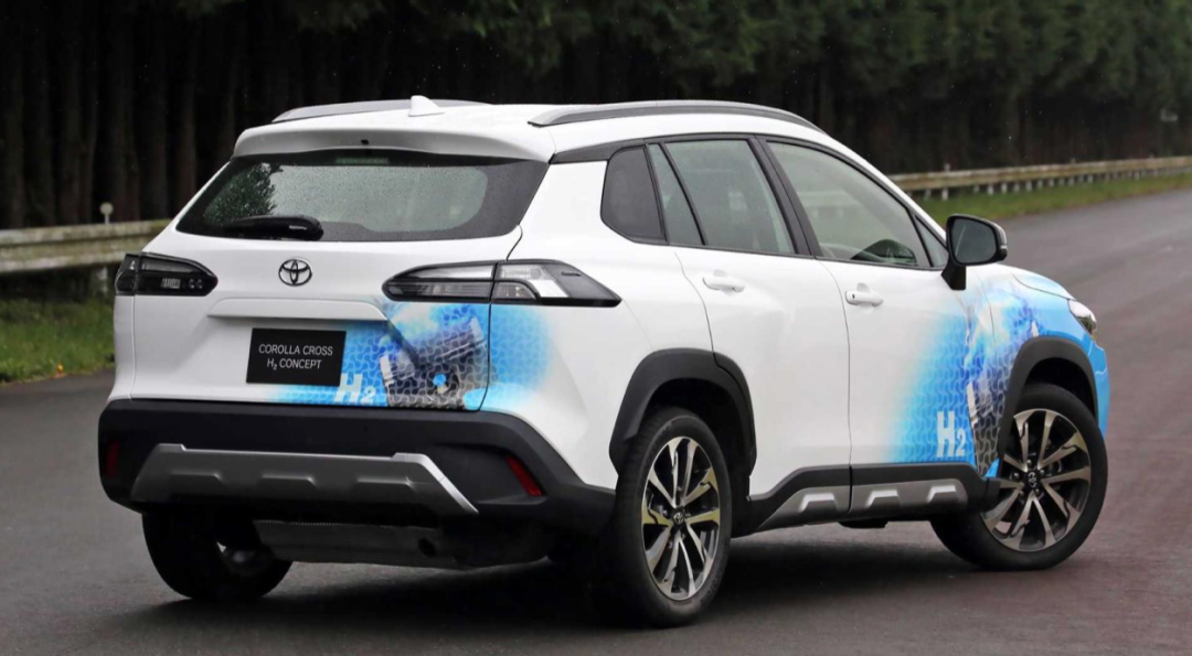 氢燃料电池汽车!卡罗拉Cross H2概念车官图发布