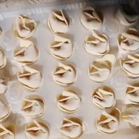 热腾腾的馄饨不要太美味