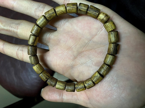 沉香手串随形款沉木手串奇楠佛珠手链男女款