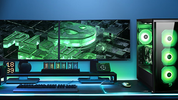 双12名龙堂NVIDIA游戏电脑促销，支持24期免息，购机赠送机械键盘