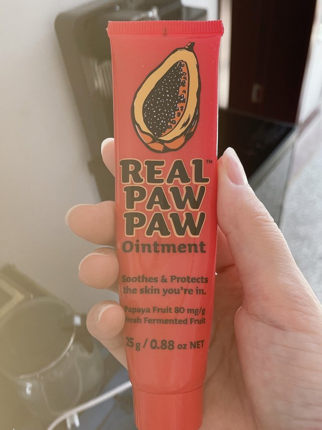 Real番木瓜膏Lucas润唇膏唇膜女万能保湿滋