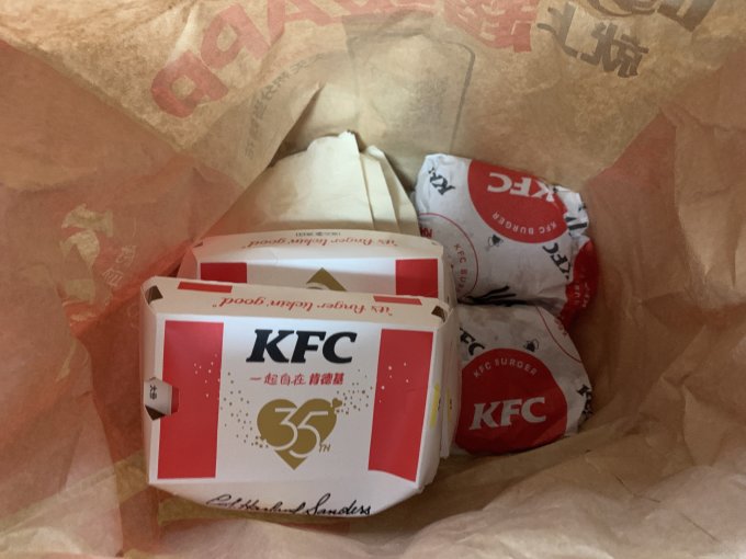 肯德基方便食品