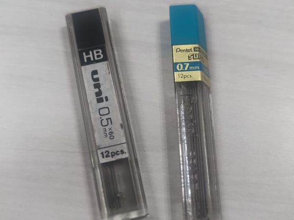 日系自动铅芯对比，派通与三菱