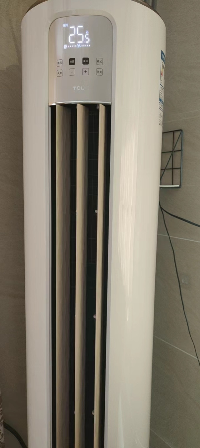 tcl立柜式空调怎么样 制冷 热效果:制冷很快,开机一._什么值得买