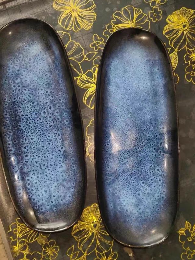 很有特色的鱼盘