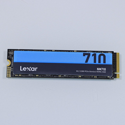 雷克沙 NM710 1TB ——入门级 M.2 PCIe 4.0 X4 SSD 最优选