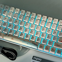 线性快银轴手感出色，外观好看，雷柏MT510PRO多模无线机械键盘评测！