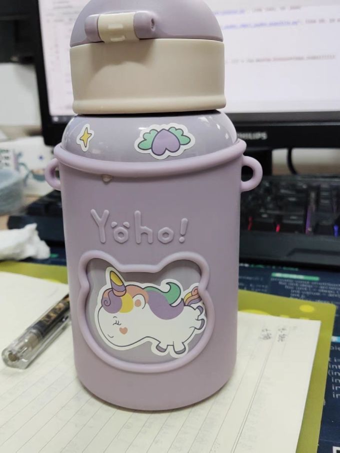 干十毛儿童保温杯
