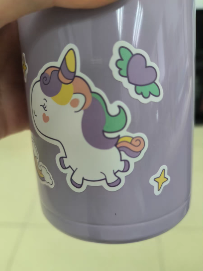 干十毛儿童保温杯
