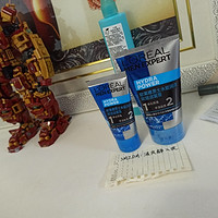 护理护肤 篇三：双12购后晒：京东上买的欧莱雅男士水能润泽双效洁面膏买1送1开箱。