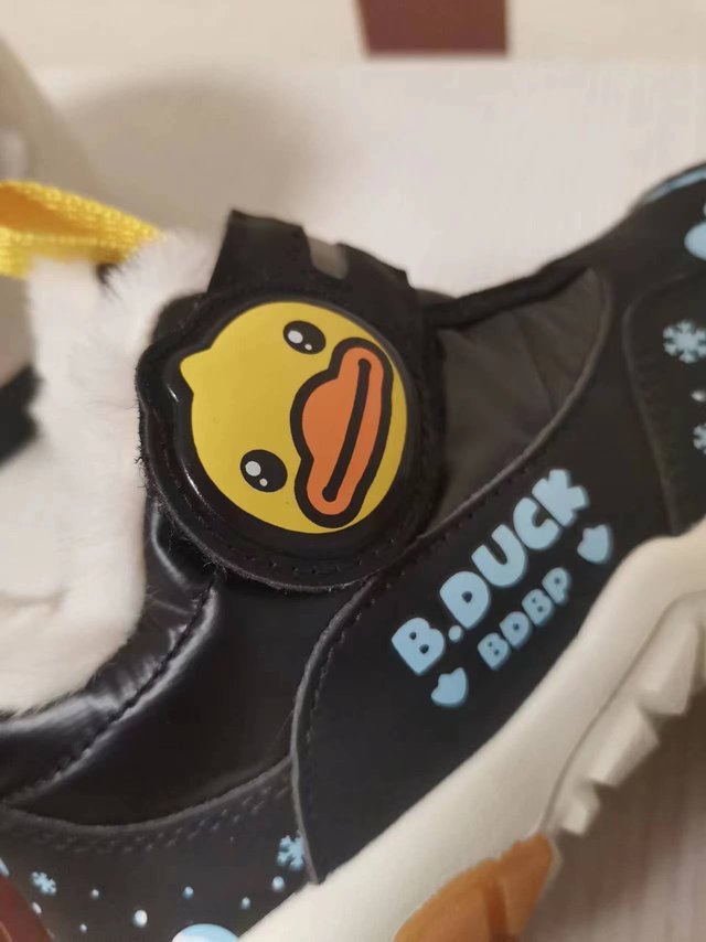 bduck儿童棉鞋
