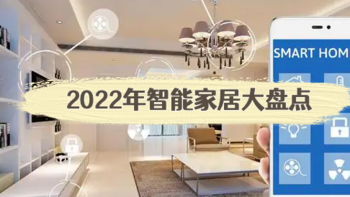 2022年智能家居抢手货盘点，除了智能门锁还有哪些必入产品你还没买的，跟着买不会错～