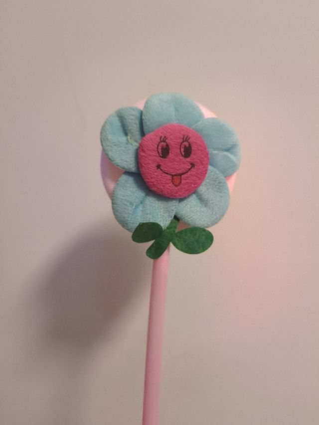 笑脸毛绒太阳花仿真花束玫瑰假花房间装饰摆