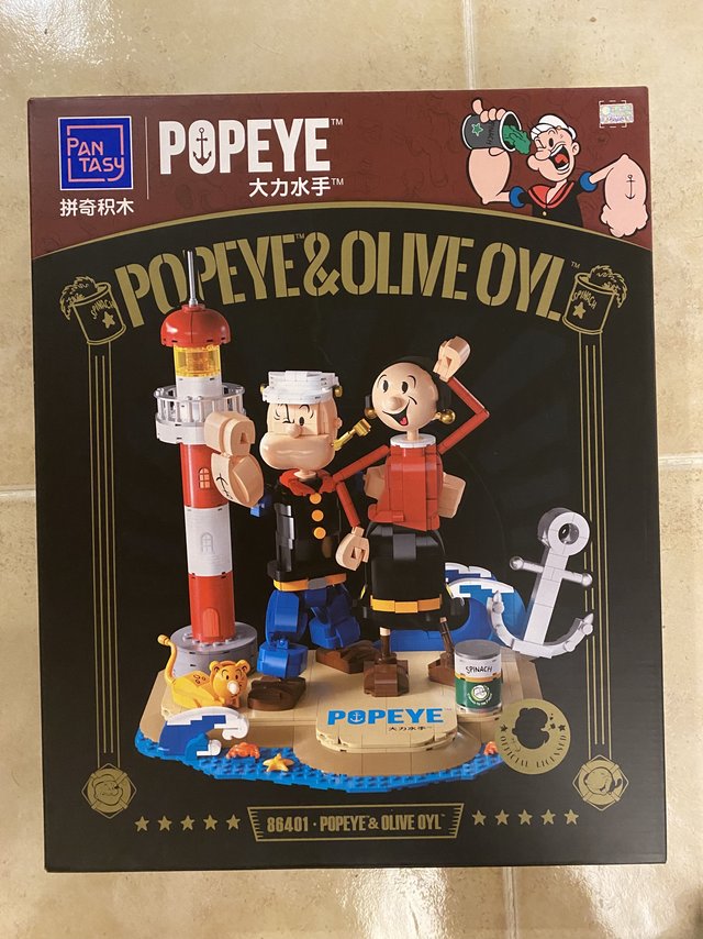 没想到拼奇出了我最喜欢的POPEYE,
