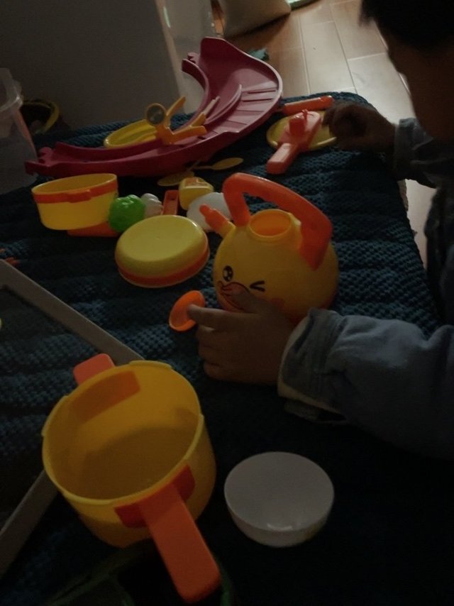过家家玩具质量挺好的，以为是那种很廉价的