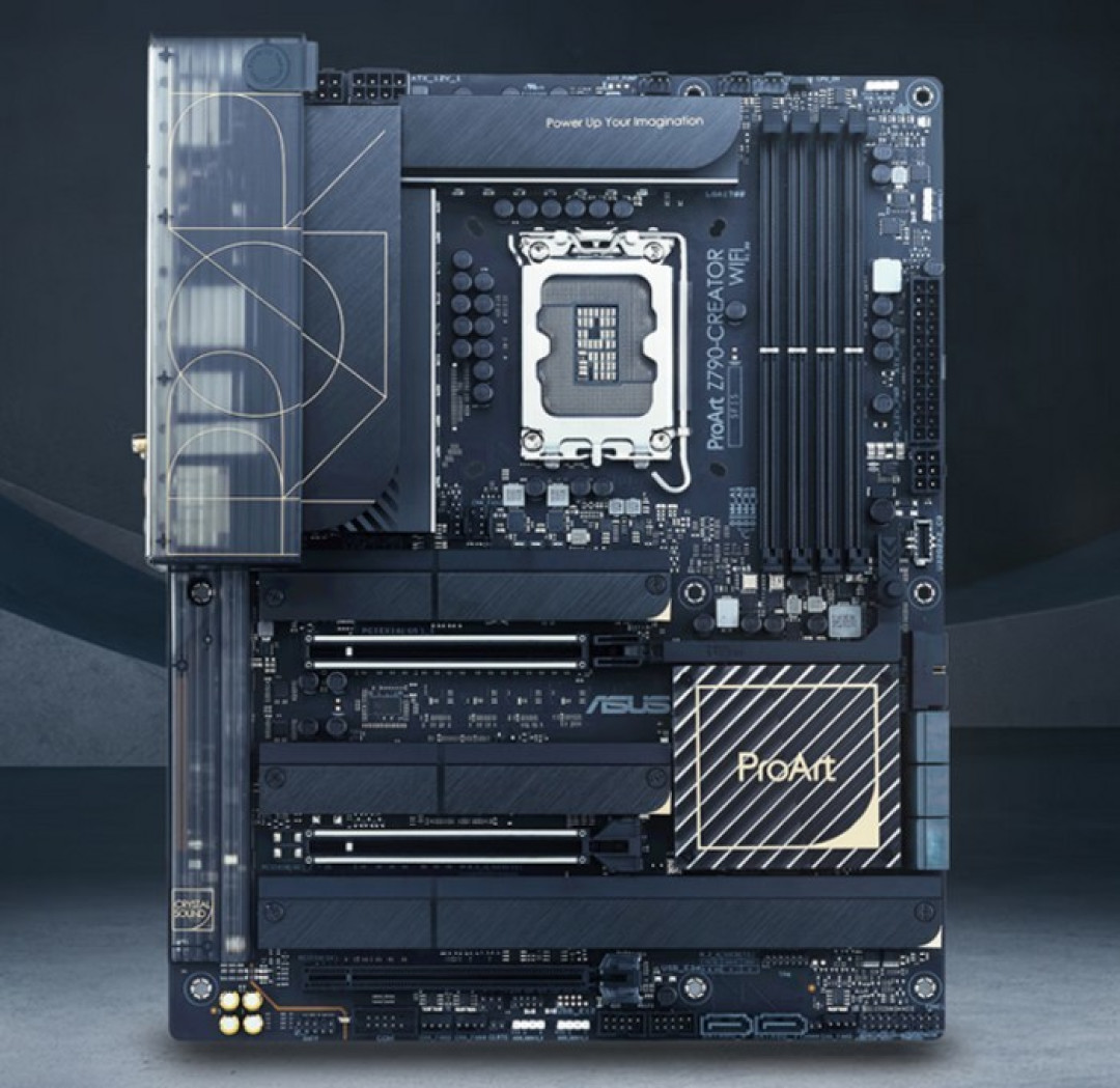 为设计师：华硕推出 ProArt Z790 Creator WiFi 主板、双雷电4、万兆