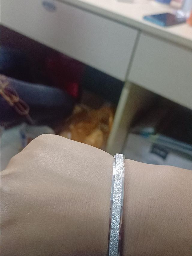 ​纯银手镯女满天星ins质感超级棒