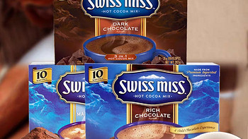 美国进口swiss miss瑞士小姐热巧克力冲饮粉可可粉280g*3盒