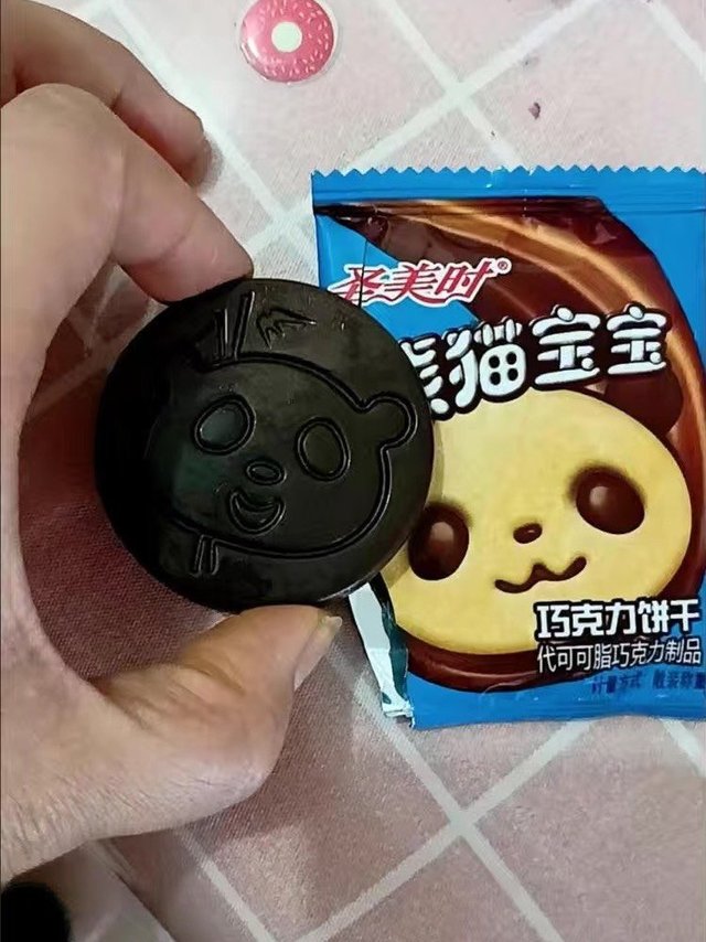 巧克力小熊夹心饼干