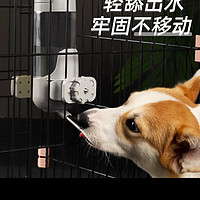 狗狗喝水器宠物挂式饮水机猫咪悬挂水壶不湿嘴饮水器自动喂水神器