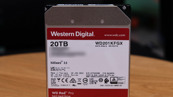 什么是面向企业用户的NAS专用盘？看看西部数据WD Red Pro HDD 20TB