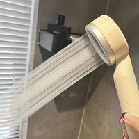 这花洒增压效果满分四！再也不怕水压低了！