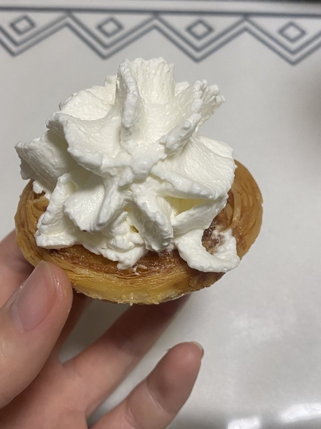 自制奶油蛋挞哈哈哈哈太绝了吧！！