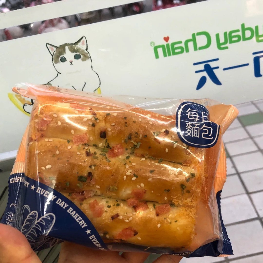 他家这个肉松面包是我吃过最绝的袋装面包