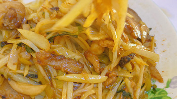 食品生鲜 篇二十一：一起学做菜（简单版）：酸菜土豆丝