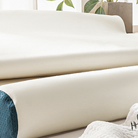小米有品上新圆柱型乳胶枕，93%高含量天然乳胶+大心型透气孔，打造健康睡眠环境