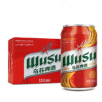 WUSU 乌苏啤酒 红乌苏啤酒 330ml*12听