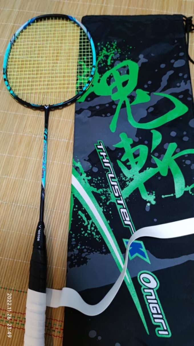 威克多(victor)羽毛球拍进攻型全碳素单拍男突击tk-onigiri大鬼斩