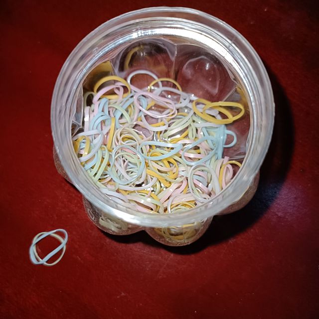 超级好用的一次性皮圈