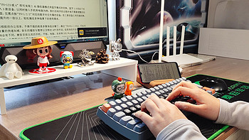 电脑外设 篇十一：文字工作者的好帮手，Lofree洛斐小翘100三模机械键盘 