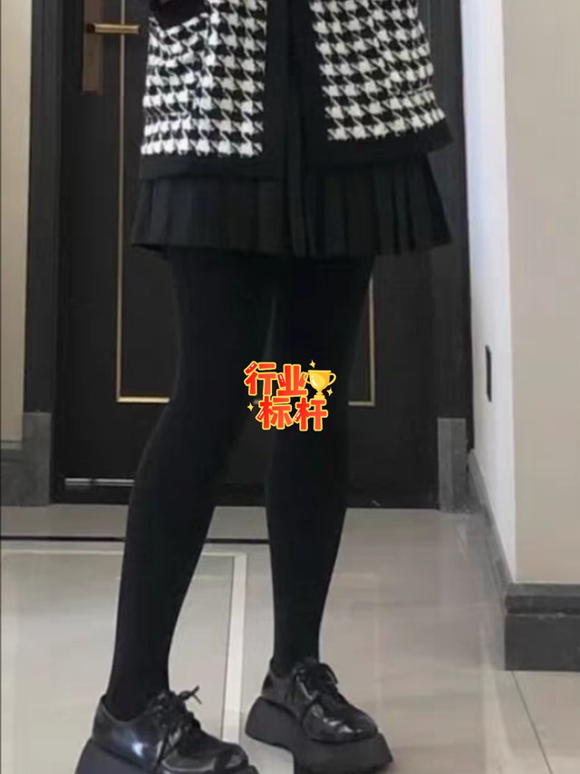 光腿裸感瘦腿不起球