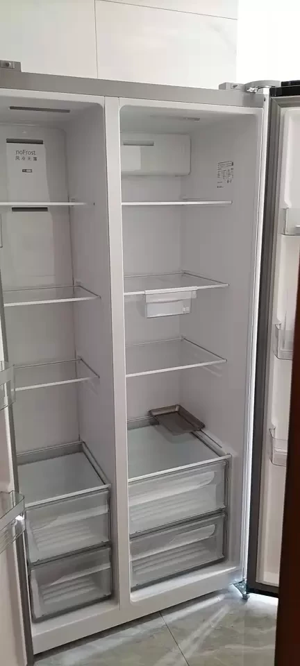 西门子对开门冰箱