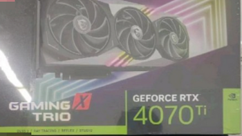 网传丨NVIDIA RTX 4070 Ti 偷跑，包装盒、预售价提前曝光