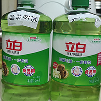 立白 茶籽洗洁精1.45kg*2瓶去污洁净99%除菌