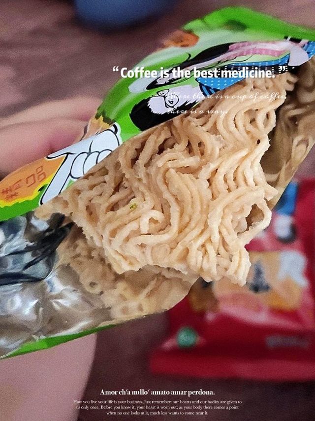 酥香可口的掌心干脆面