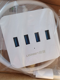 ​UGREEN 绿联 USB3.0分线器 高速4口拓展