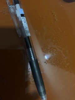 百乐的果汁笔黑色