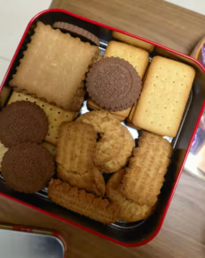 口感酥松营养丰富的什锦饼干