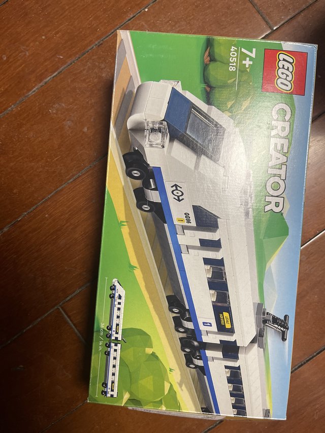 乐高高速火车 冲鸭